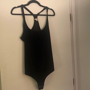 Madewell Velvet Bodysuit